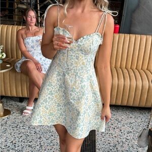 Floral Formal Spring / Summer Dress